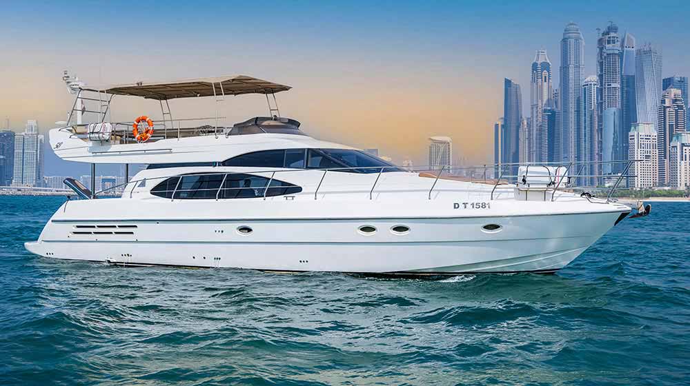Aqua Luxury Yacht Rental Grandeur in Dubai